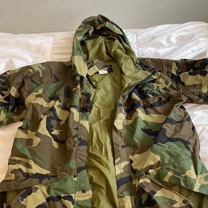 Mens RainStuff Medium jacket Camo